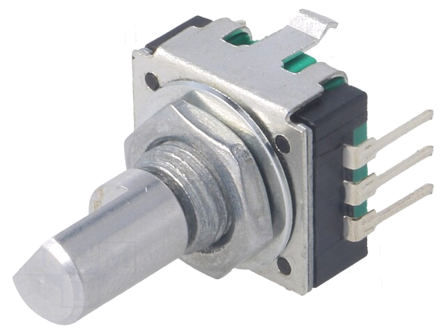 Encoder: incrementeel; THT; 18pulsen/omwenteling; pos: 18; 5VDC Encoder: incrementeel; THT; 18pulsen/omwenteling; pos: 18; 5VDC